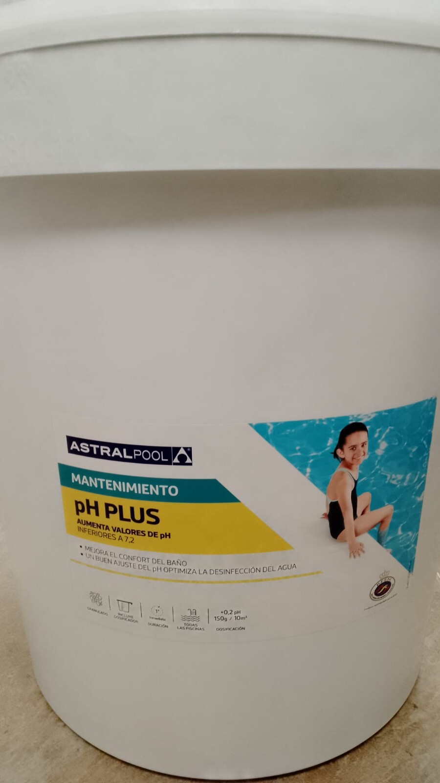 Regulador pH Plus sólido AstralPool 35 kg