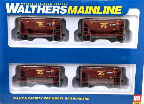 COCHE DE MINERAL DE TACONITA HO WALTHERS MAINLINE 910-58070 4 PAQUETES DULUTH MISSABE Y GAMA DE HIERRO | Zustand: New