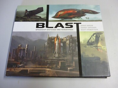BLAST Raumschiff Skizzen... Naeem Gardner Robertson Sehr guter Zustand ++ kostenloser Versand