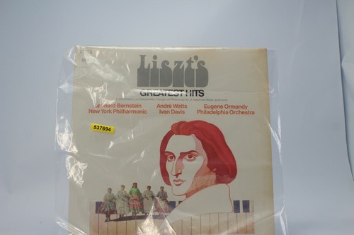 Liszt's Greatest Hits Liszt Leonard Bernstein André Watts Eugene Ormandy M 30306 - Picture 12 of 12