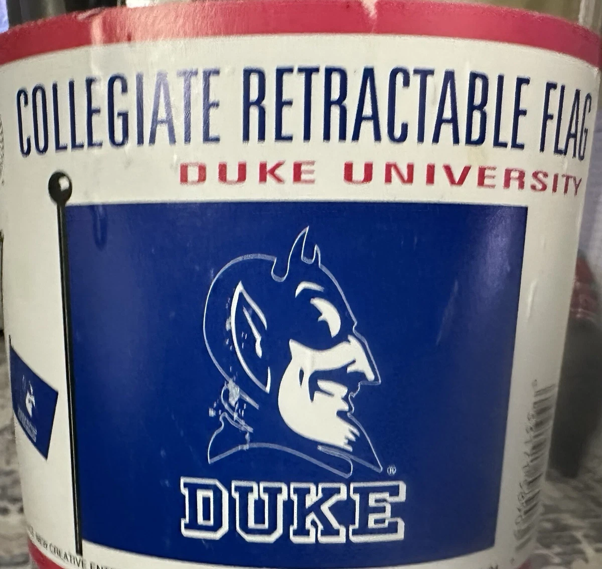 NCAA Duke Blue Devils - Bandiera Da Giardino A Doppia Faccia 27,9x38,1 Cm