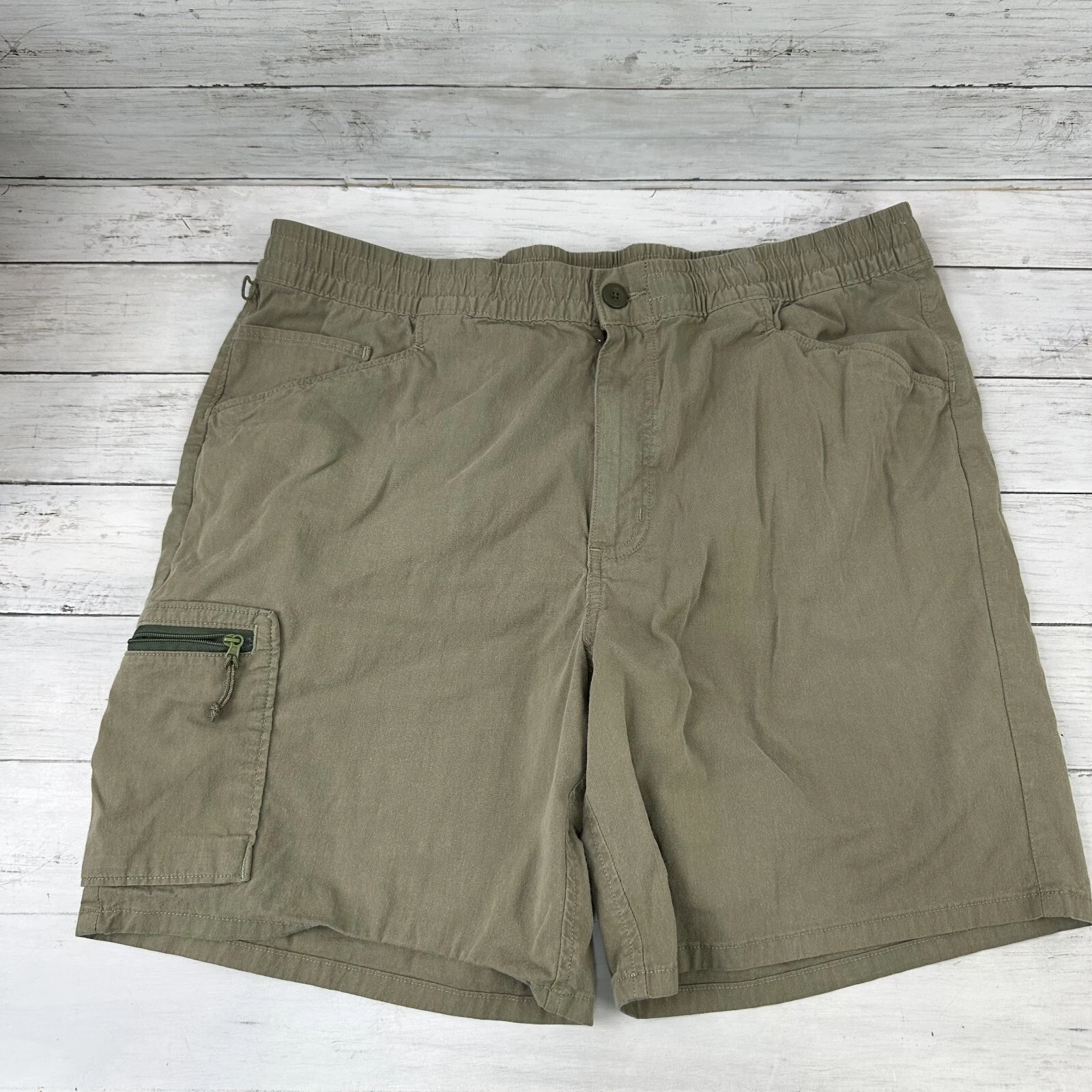 Patagonia Everyday Shorts Mens XL Cotton Green 37x7.5" Hiking