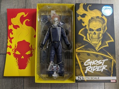 1/6 Marvel Ghost Rider Classic Variant Sideshow Collectibles Action Figure