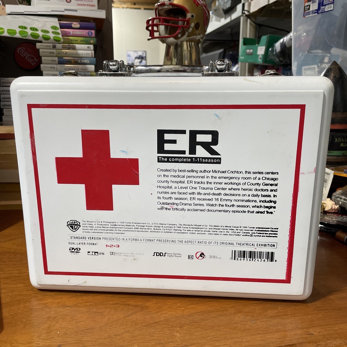 ER The Complete 1 - 11 Seasons Collector's Red Cross Briefcase DVD Box Set 1999 | eBay ER The Complete 1 - 11 Seasons Collector's Red Cross Briefcase DVD Box Set 1999 | eBay