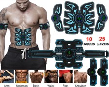 ABS Stimulator Ab Training Machine USB Rechargeable for Muscle Abdomen/Arm/Leg