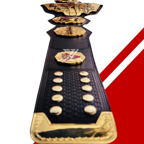 NEW TNA World Heavyweight Wrestling Championship Replica Belt Adult Size 6mm/8mm - Picture 7 of 7