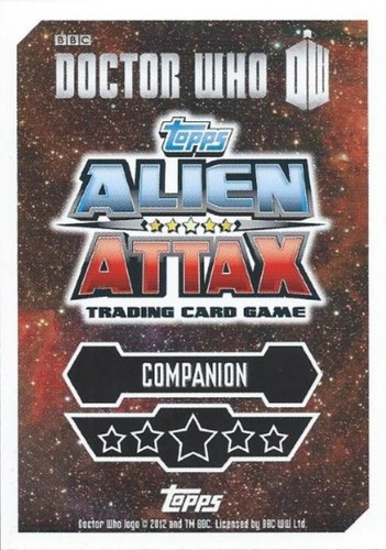 TOPPS DOCTOR WHO ALIEN ATTAX 50th Anniversary Edition single trading cards - Picture 54 of 58
