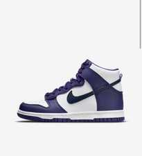 nike dunk high electro purple youth Size 7/womens 8.5