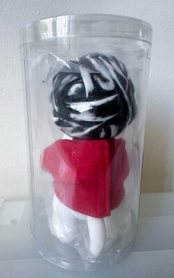 Secret Base Obake Dog Flocked Madballs Toy Tokyo SDCC 2006 Mad