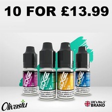 Edge E-liquid Vape Juice 10ml eJuice All Flavours & Strength Sale On 10ml