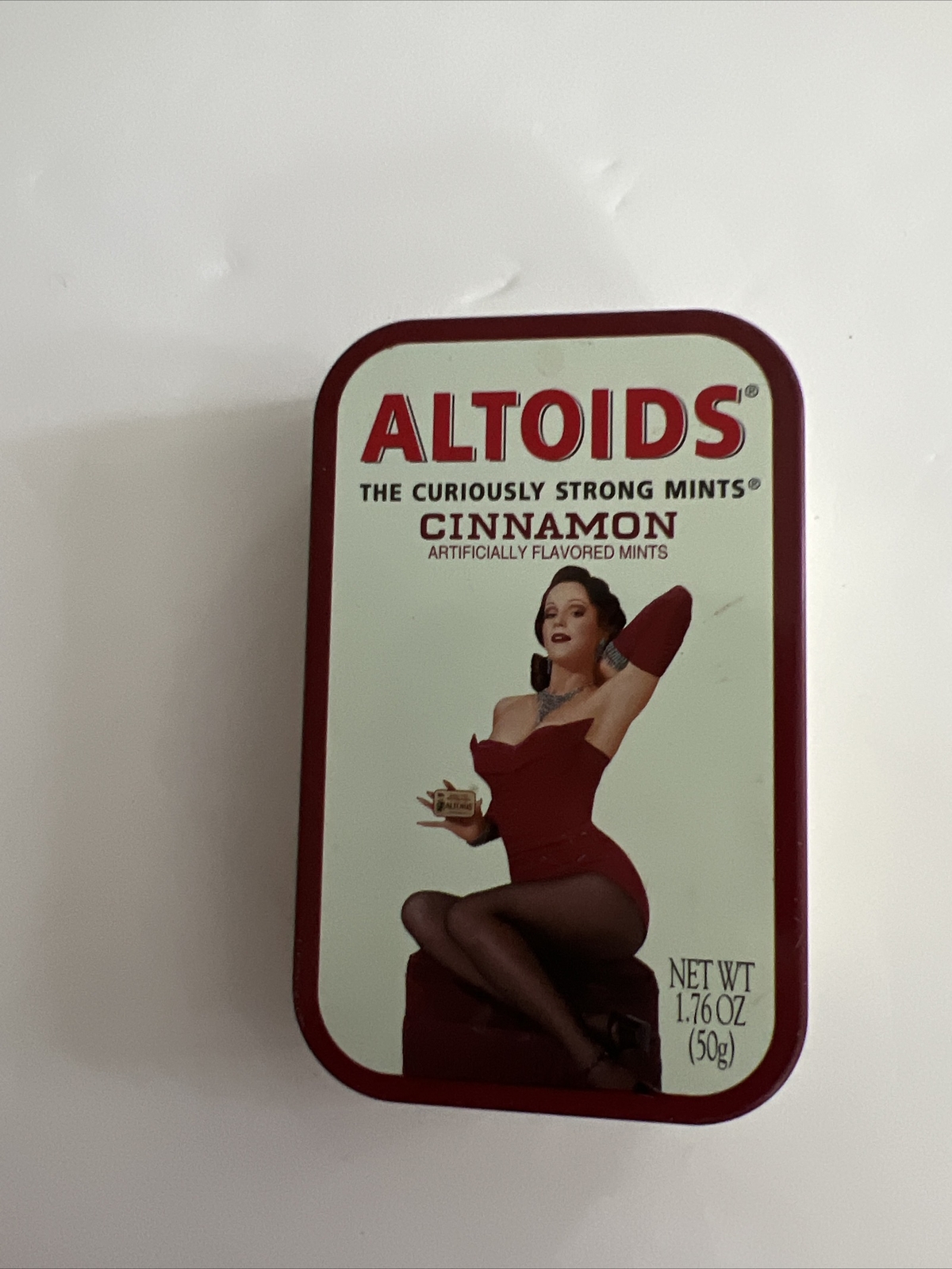 Very Rare HTF Vintage Zippo Lighter Altoids Mints Cinnamon Girl eBay