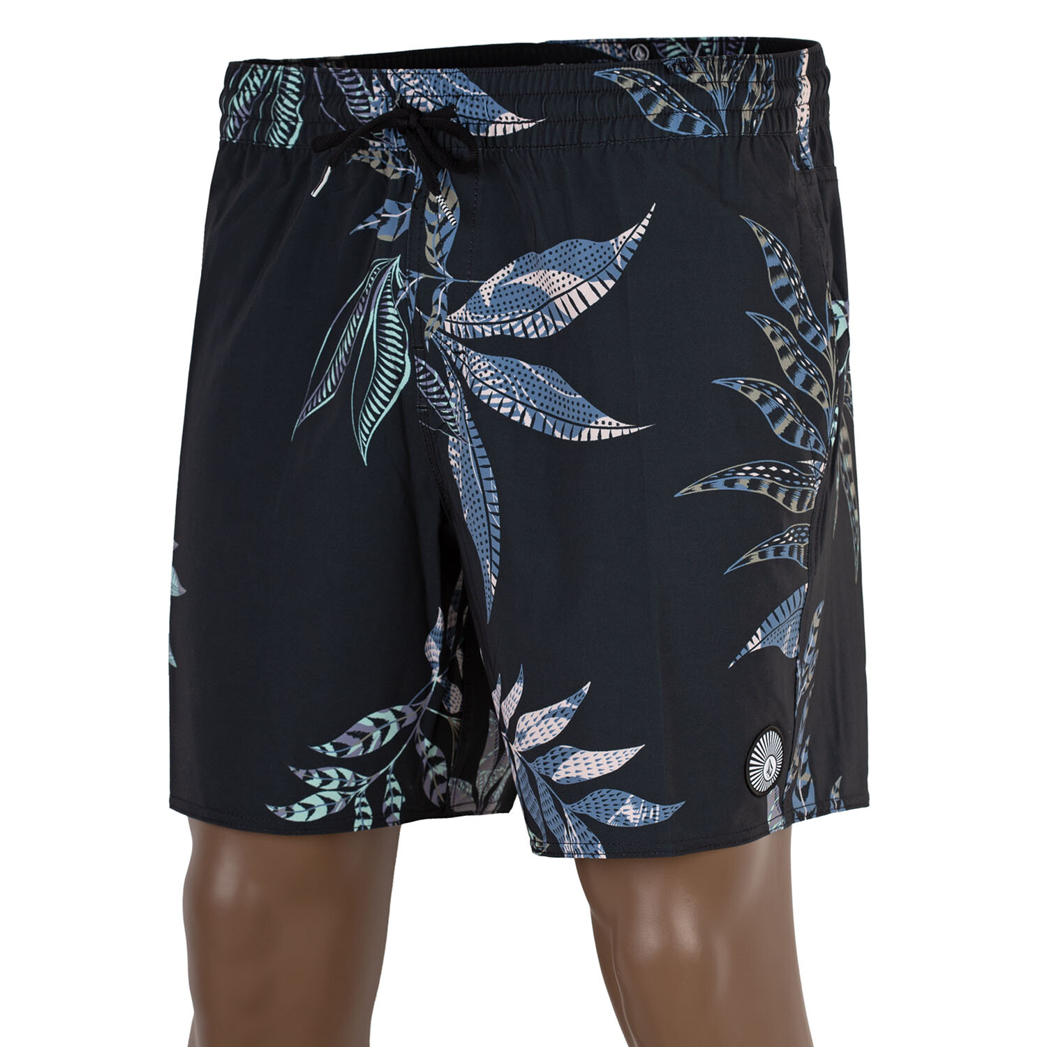 Короткий багажник Volcom с перегородкой 17 дюймов черный - Schwimm - Streetwear Short 9290₽
