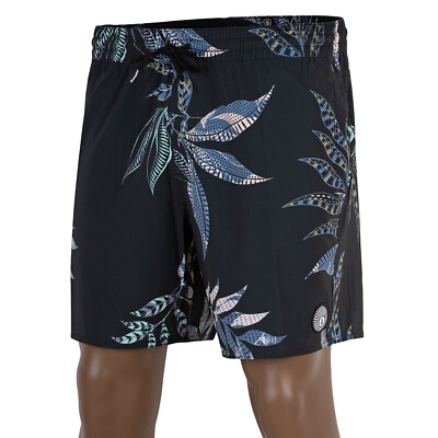 Volcom Short Baffle Trunk 17 Inch black - Schwimm & Streetwear Short