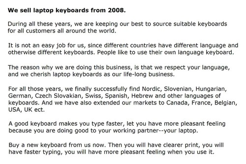 For Dell Inspiron M5040 N5050 N411z 3520 5520 7520 Keyboard Slovenian Croatian - Picture 6 of 6