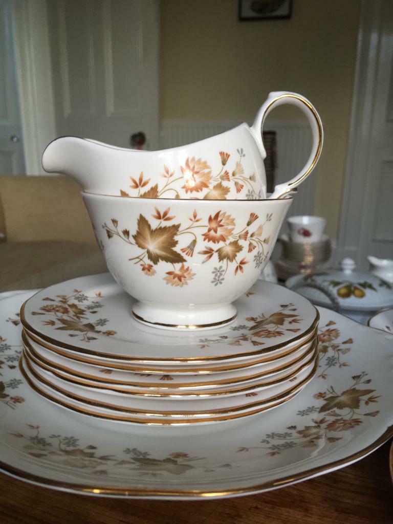 Colclough Vintage Bone China Tea Set eBay