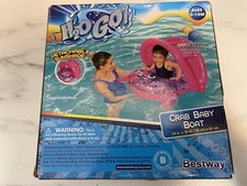 h2o go crab baby boat detachable sunshade 6-18 Months