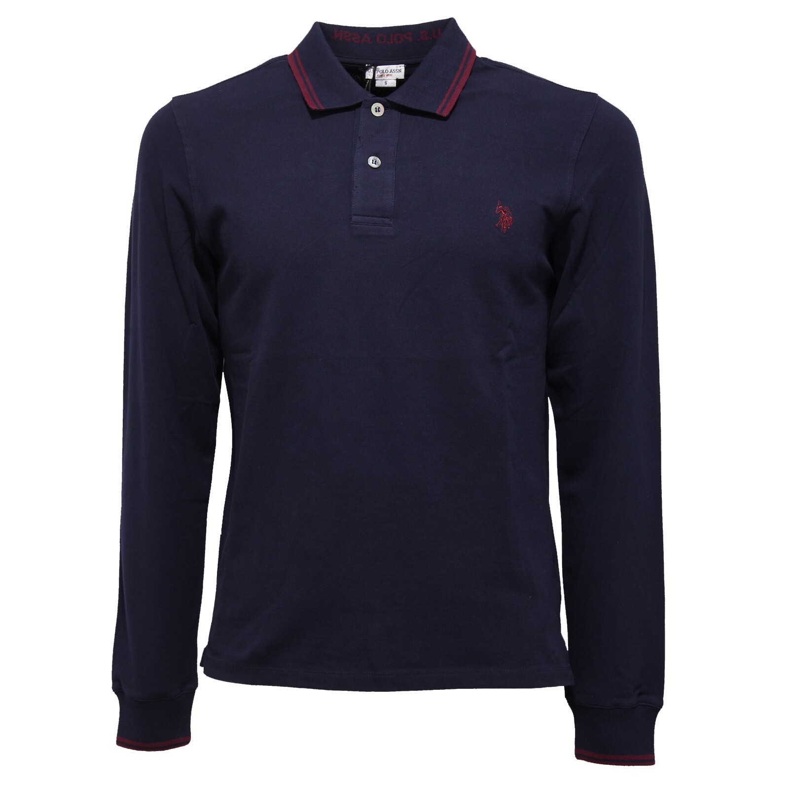 3922K polo uomo американское ПОЛО в ассортименте Синяя хлопковая футболка приталенного кроя для мужчин 14690₽