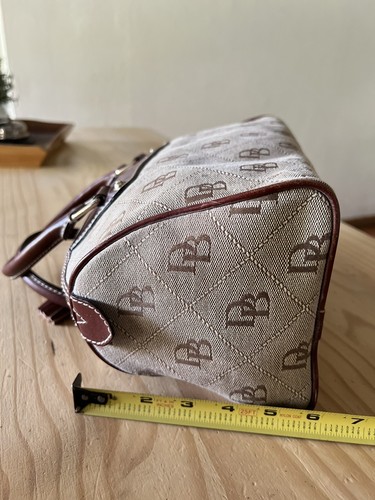 dooney & bourke medium domed tassel satchel brown bag (See Pics For Details) - Picture 5 of 10