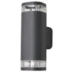 Litecraft Up & Down Outdoor GU10 IP44 Rated Garden Wall Light - Grey Clearance