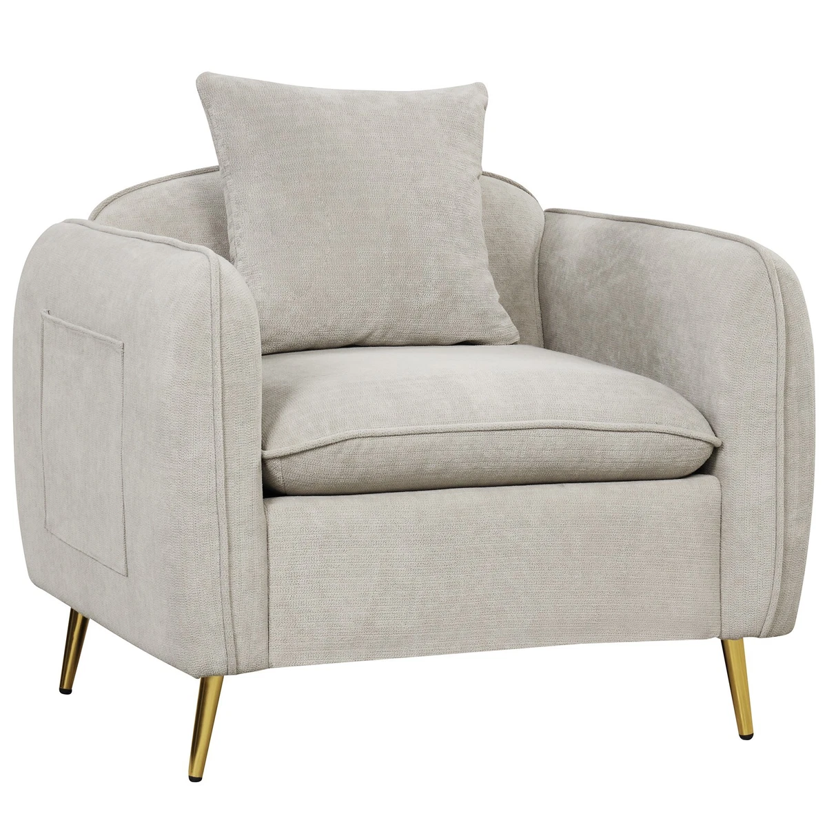 Chenille armchair 2024