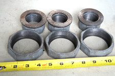 Lot of 3: New Galvanized Pipe Union Fittings 1.5" NPT Partial - 1/2 only 