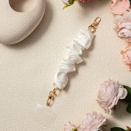 Short Satin Mobile Phone Strap Large Intestine Bag Rope DIY Trinkets - 第 21/22 張圖片