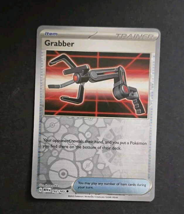 2023 Near Mint Pokemon Grabber 162/165 Reverse Scarlet Violet 151 MEWen English