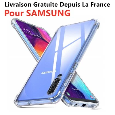 pour Samsung S10 Plus S9 S8 Note 10 A10 A20e A40 A50 Coque Bumper Antichoc - Photo 1/4