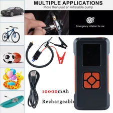 Air Pump Air Compressor Tire Inflator Fits Car Moto Bike Tires 150 PSICordless 