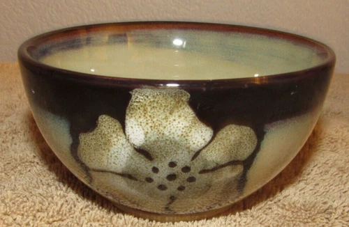 Vintage Pfaltzgraff Painted Poppies Small Bowl - 4-1/2 across