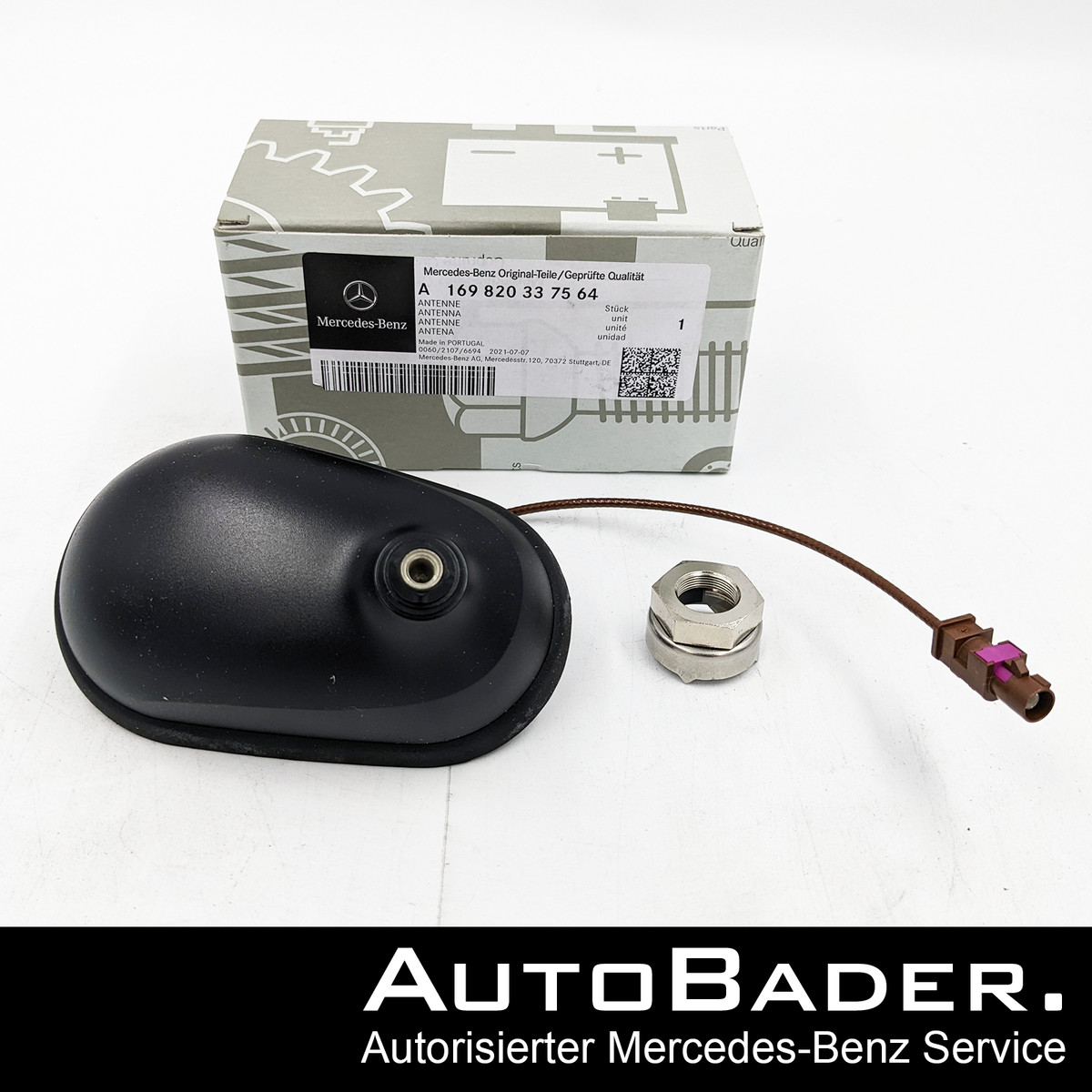 Original Mercedes Antenne Dach Hinten Mitte A-Klasse 169 B-Klasse  