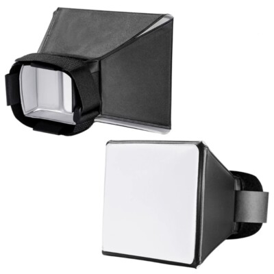 Universal Flash Diffuser Light Softbox Portable Speed Light Soft Box for Pentax