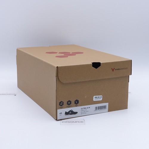VivoBarefoot Herren Ultra III Barfuß Wasserschuhe 307171-01 Obsidian EVA/Bloom - Bild 10 von 13