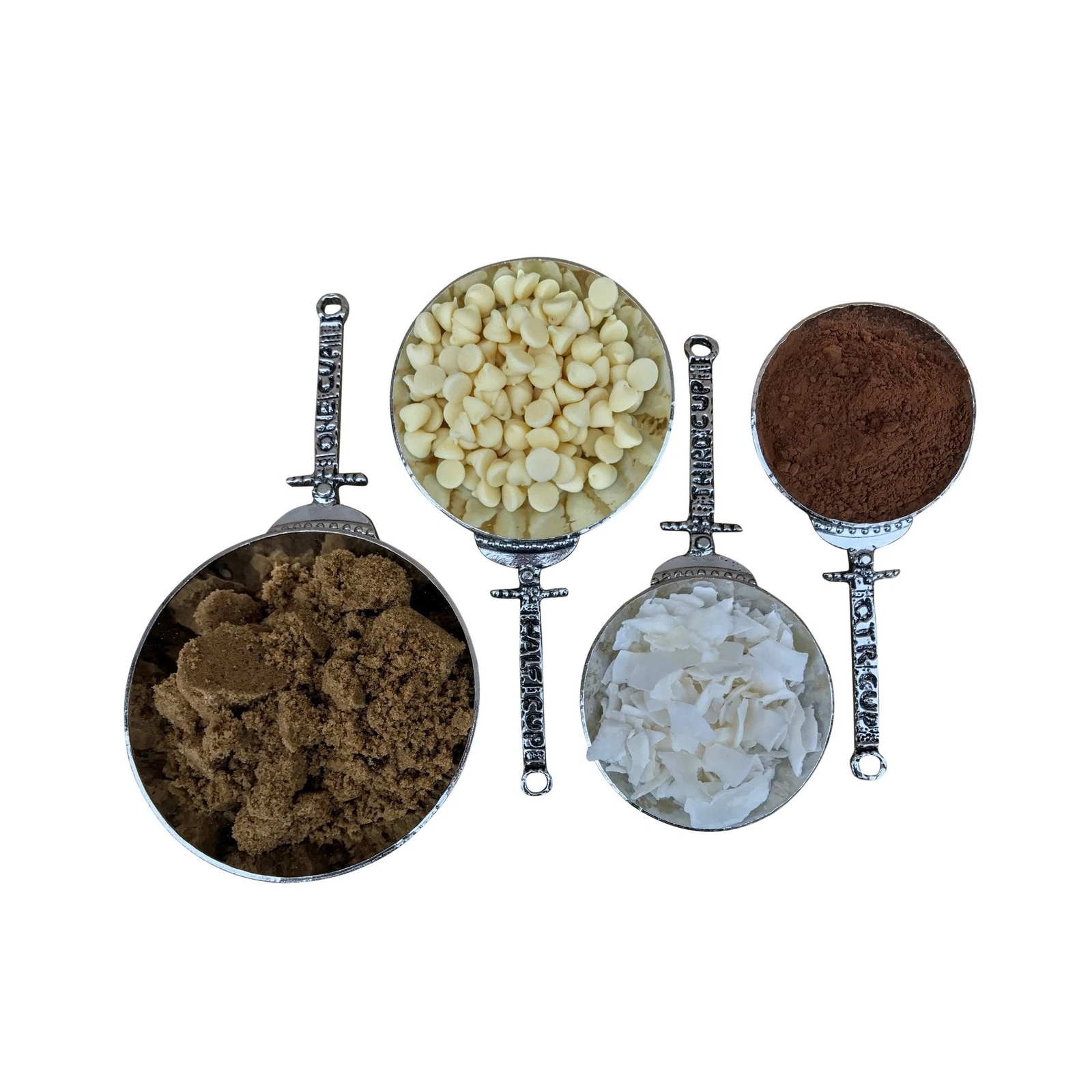 Crosby & Taylor Celtic Pewter Measuring Cup Set