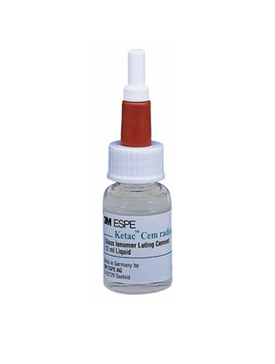 5x 3M Ketac Cem Radiopaque Glass Ionomer Luting Cement Dental 12mL Liquid only