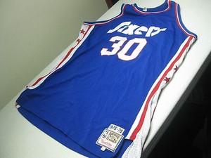 red white and blue nba jersey
