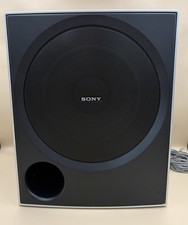 Sony SS-WP700 Home Theater Passive Subwoofer Non Powered Speaker Gray Tested