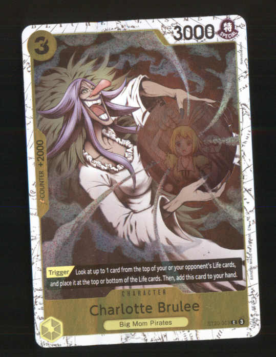 One Piece CCG Charlotte Brulee Premium Booster The Best Vol. 2 FOIL ST20-003