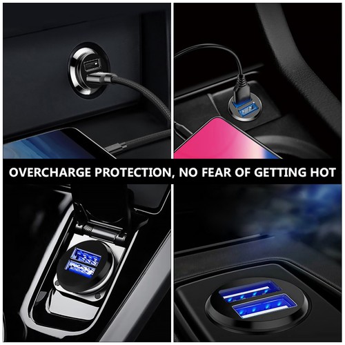 2Pcs Auto Power Car Charger Car Power Auto Charger - 第 10/12 張圖片
