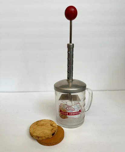 VTG Federal Practical Housewares Onion Food Chopper | 1 Cup | Made In USA