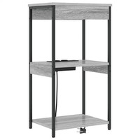 Nachttisch Grau Sonoma Holzwerkstoff 41 X 31 X 76 Cm