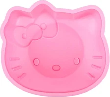 Cat Cake Pan 6 Inch Silicone Mold,Fondant Mold,Birthday Pink 