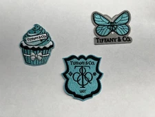 Embroidered Iron-on Designer Logo Fashion Clothing Patch (Set of 3)