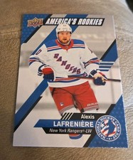2021 Upper Deck National Hockey Card Day Alexis Lafreniere #USA-1 Rangers