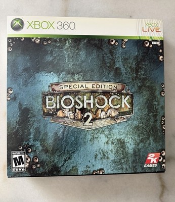 BioShock 2 Special Edition Xbox 360 CIB Art Book LP Soundtrack Posters Tested