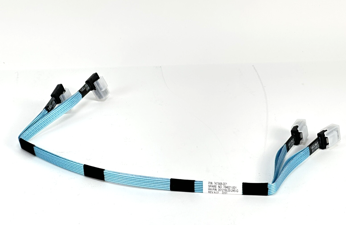 りんxs 747568-001 HPE ProLiant DL38x G10/V2 4-port Mini SAS/ Cable SFF