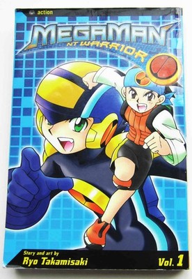 Megaman NT Warrior Vol 1 by Ryo Takamisaki  Vizkids Manga Paperback Book NEW