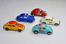 Vintage VW Beetle Bug lot Hot Wheels Matchbox Majorette Tomica 1/64