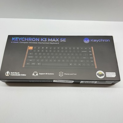 Keychron K3 Max SE Low Profile Compact Wireless Mechanical Keyboard K3M-F4