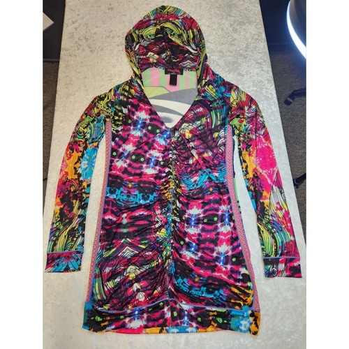 Custo Barcelona Line Colorfull Lightweight Jacket - Size 2 - Picture 4 of 11